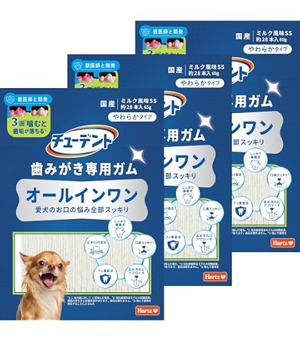 Amazon.co.jp: チューデント 歯みがき専用ガム オールインワン SS 超